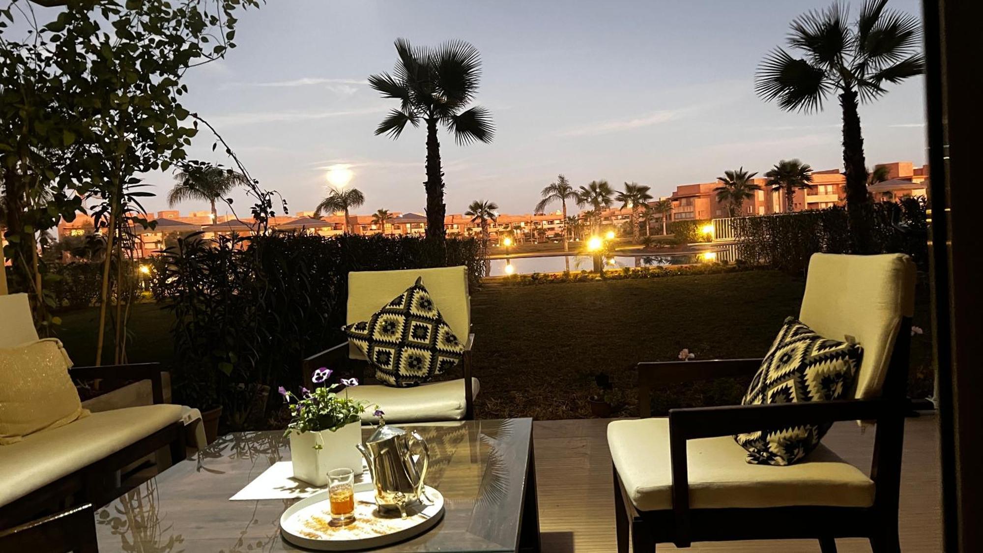 Prestigia,golf, Lux Rez-de-chaussee, Jardin En Face De La Piscine Et Golf Ideal Pour Passer Des Bons En Famille Marrakesh