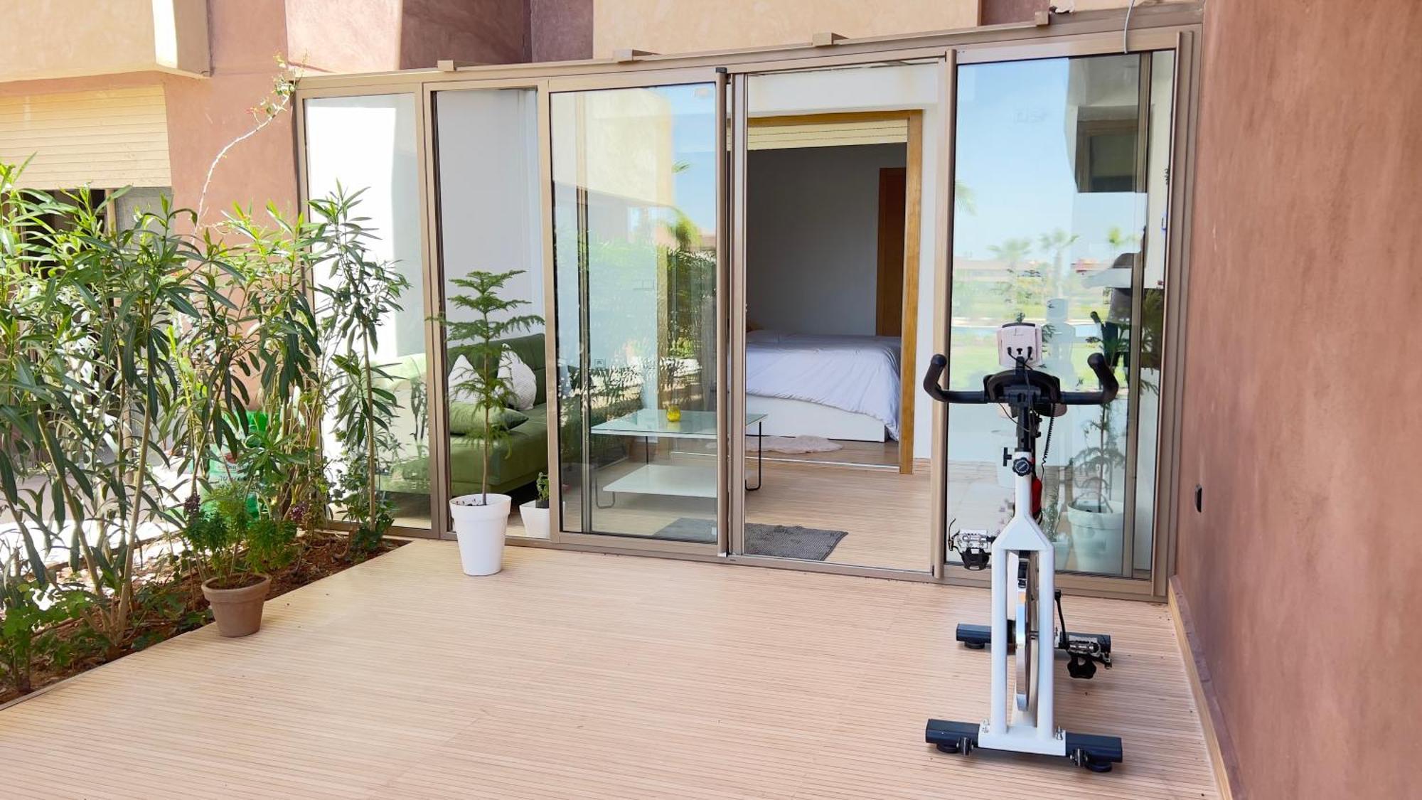 Prestigia,golf, Lux Rez-de-chaussee, Jardin En Face De La Piscine Et Golf Ideal Pour Passer Des Bons En Famille Apartment