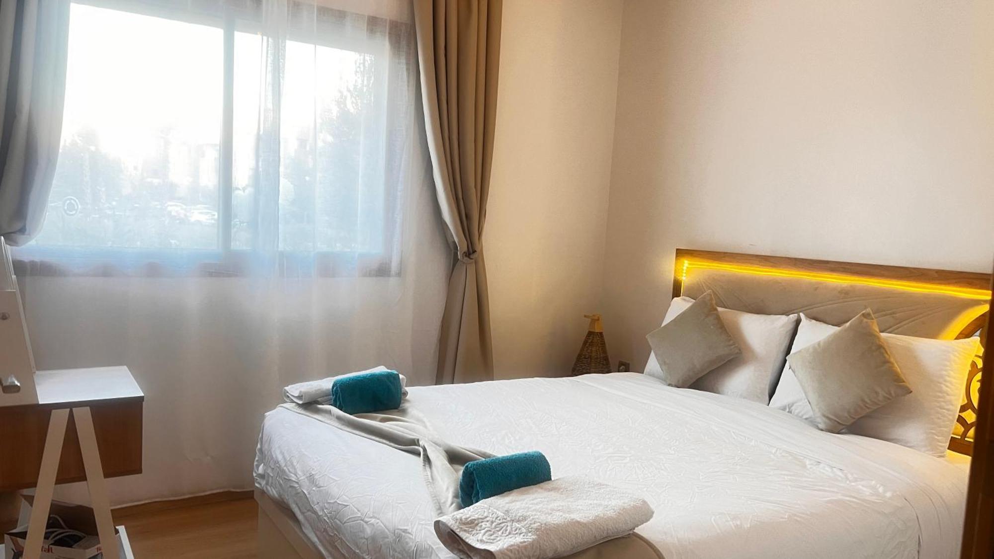 Prestigia,golf, Lux Rez-de-chaussee, Jardin En Face De La Piscine Et Golf Ideal Pour Passer Des Bons En Famille Apartment Marrakesh