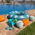 Prestigia,Golf, Lux Rez-De-Chaussee, Jardin En Face De La Piscine Et Golf Ideal Pour Passer Des Bons Vacances En Famille