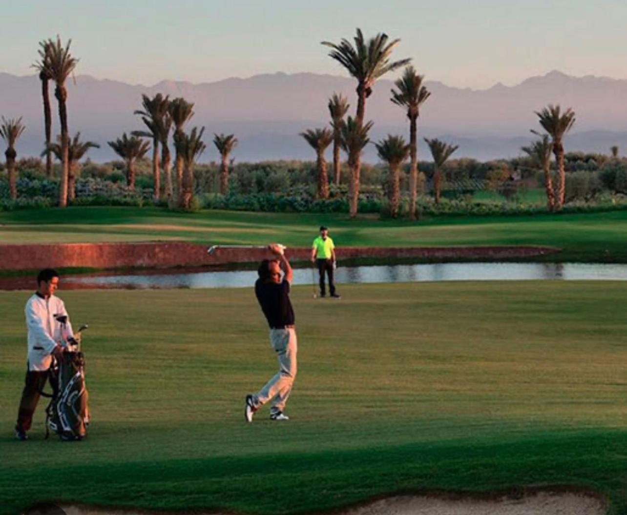 Prestigia,golf, Lux Rez-de-chaussee, Jardin En Face De La Piscine Et Golf Ideal Pour Passer Des Bons En Famille * Marrakesh