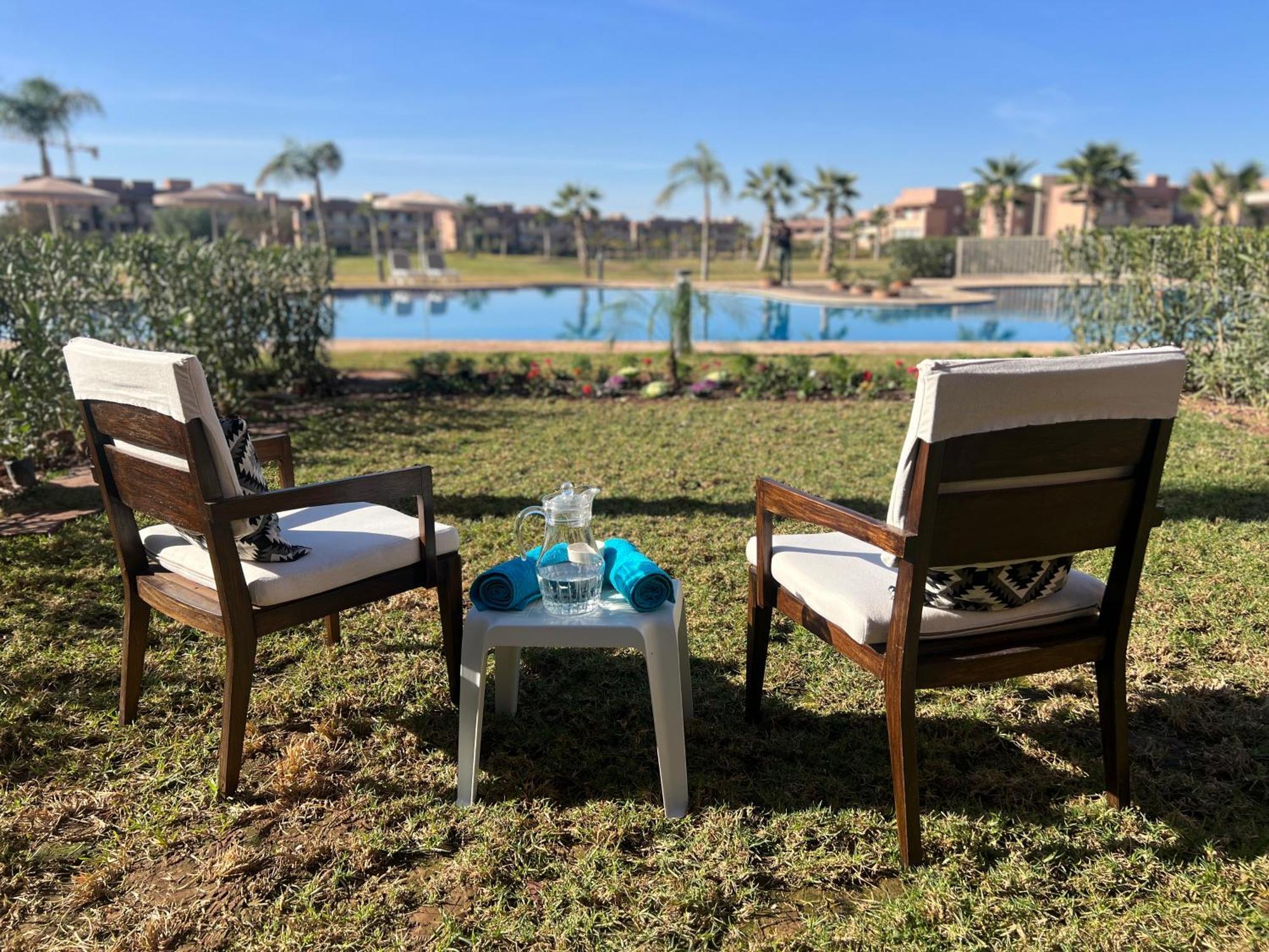 Appartement Prestigia,golf, Lux Rez-de-chaussee, Jardin En Face De La Piscine Et Golf Ideal Pour Passer Des Bons En Famille *