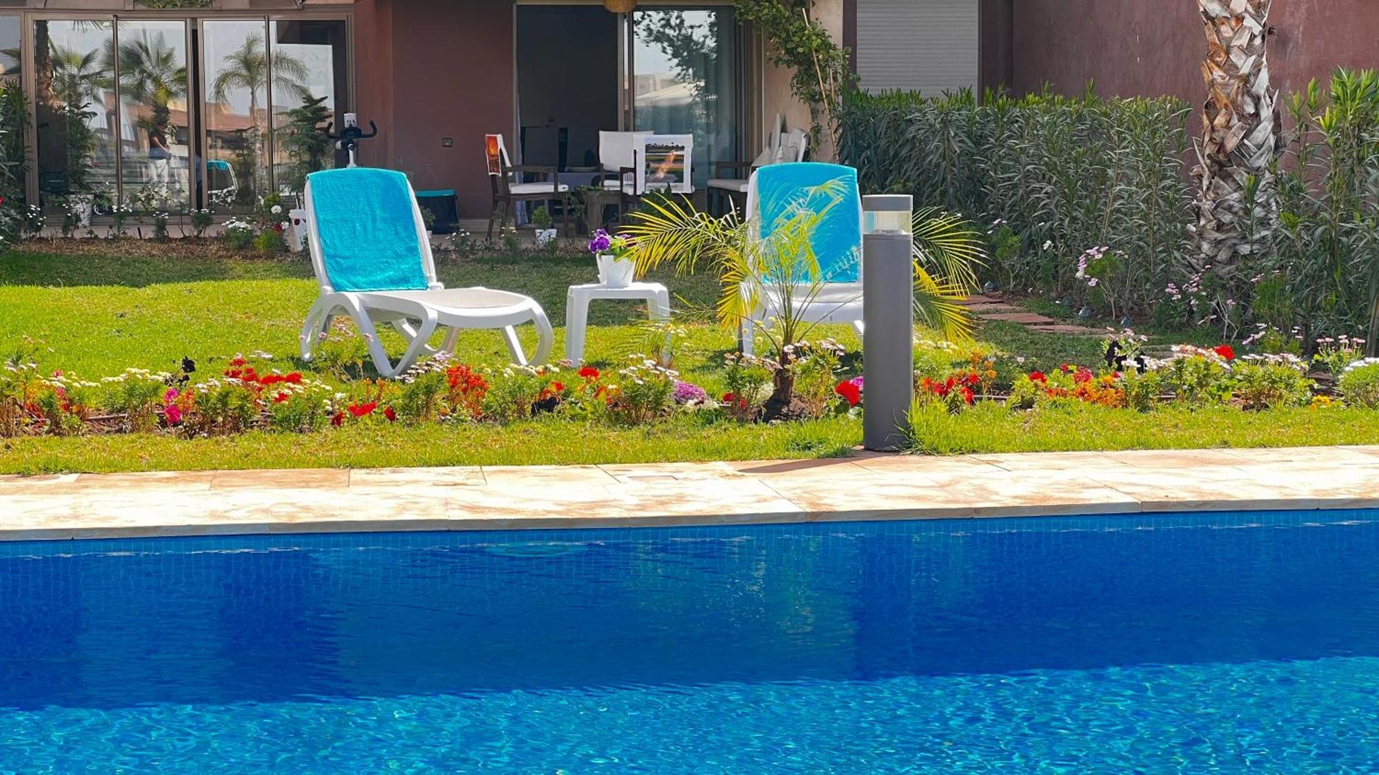 Prestigia,golf, Lux Rez-de-chaussee, Jardin En Face De La Piscine Et Golf Ideal Pour Passer Des Bons En Famille Appartement *